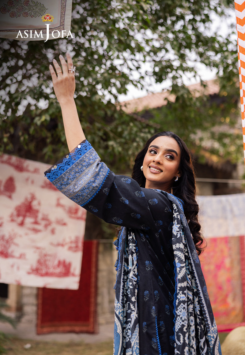 Asim Jofa | Prints Drop 2 | AJUBJ-55 - House Of Hania