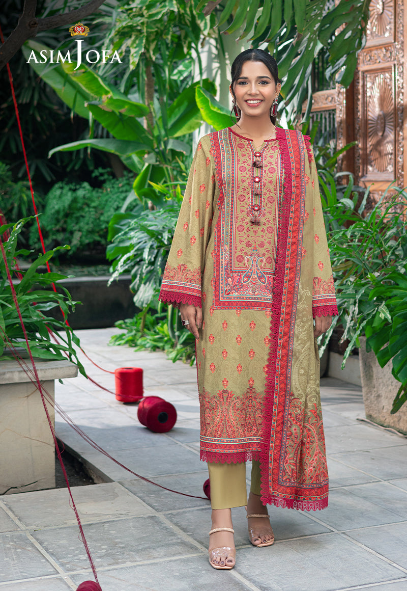 Asim Jofa | Prints Drop 2 | AJUUB-28 - House Of Hania