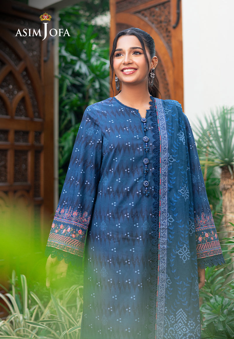 Asim Jofa | Prints Drop 2 | AJUUB-37 - House Of Hania