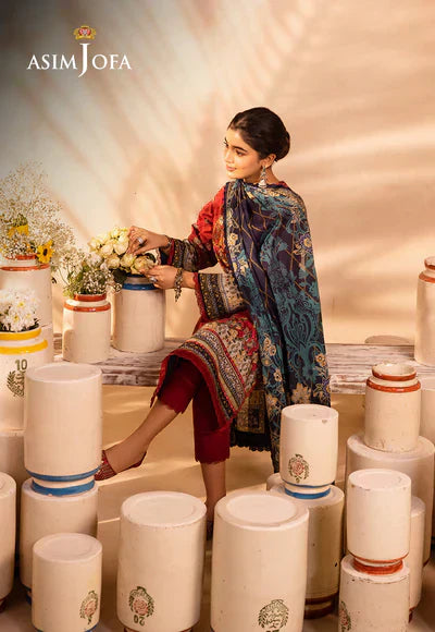 Asim Jofa | Prints Essentials | AJUB-02 - House Of Hania