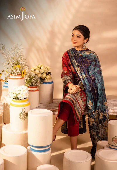 Asim Jofa | Prints Essentials | AJUB-02 - House Of Hania
