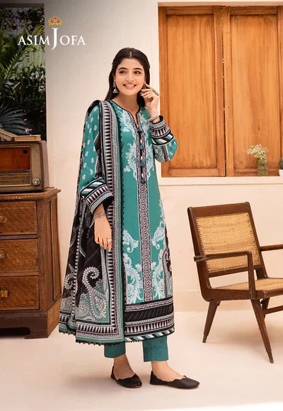 Asim Jofa | Prints Essentials | AJUB-03 - House Of Hania