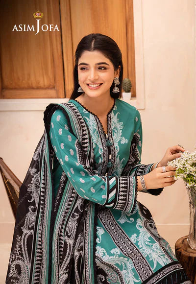 Asim Jofa | Prints Essentials | AJUB-03 - House Of Hania
