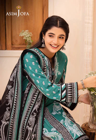 Asim Jofa | Prints Essentials | AJUB-03 - House Of Hania