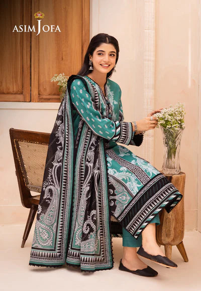 Asim Jofa | Prints Essentials | AJUB-03 - House Of Hania