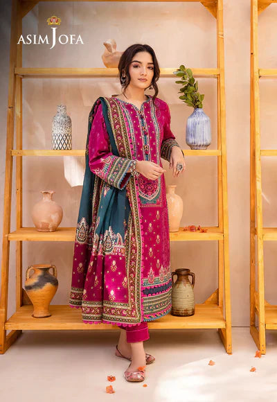 Asim Jofa | Prints Essentials | AJUB-05 - House Of Hania