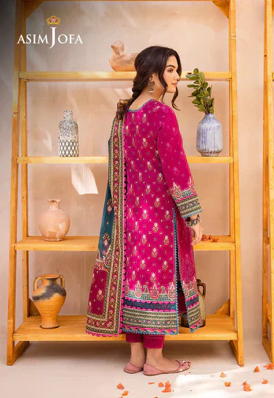 Asim Jofa | Prints Essentials | AJUB-05 - House Of Hania