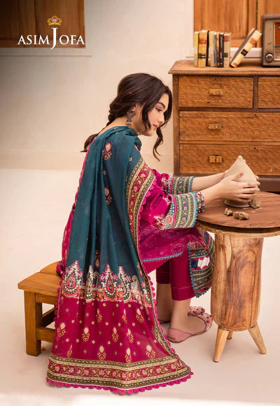 Asim Jofa | Prints Essentials | AJUB-05 - House Of Hania