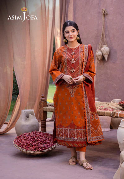 Asim Jofa | Prints Essentials | AJUB-07 - House Of Hania