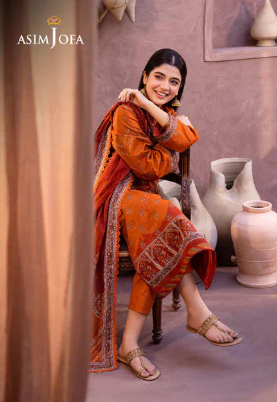 Asim Jofa | Prints Essentials | AJUB-07 - House Of Hania