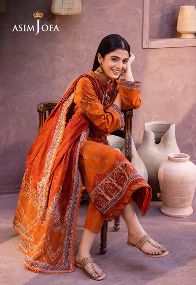 Asim Jofa | Prints Essentials | AJUB-07 - House Of Hania