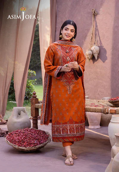 Asim Jofa | Prints Essentials | AJUB-07 - House Of Hania