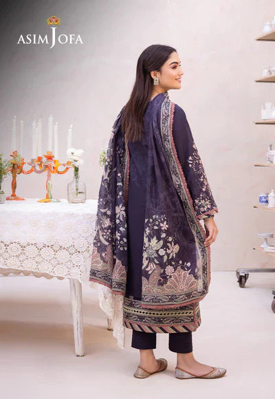 Asim Jofa | Prints Essentials | AJUB-08 - House Of Hania