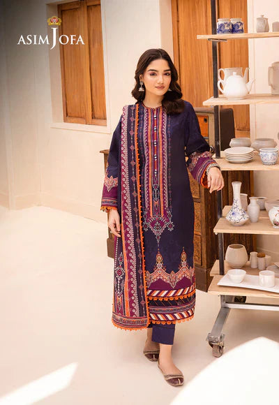 Asim Jofa | Prints Essentials | AJUB-09 - House Of Hania