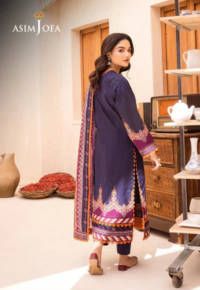 Asim Jofa | Prints Essentials | AJUB-09 - House Of Hania