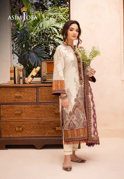 Asim Jofa | Prints Essentials | AJUB-11 - House Of Hania
