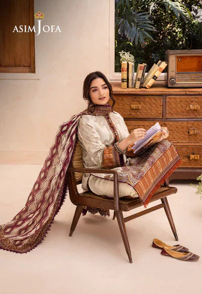 Asim Jofa | Prints Essentials | AJUB-11 - House Of Hania