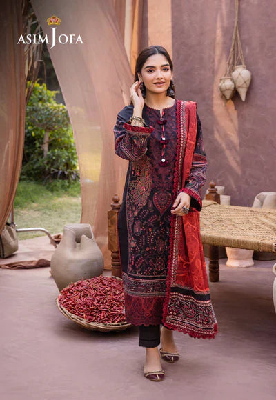 Asim Jofa | Prints Essentials | AJUB-12 - House Of Hania