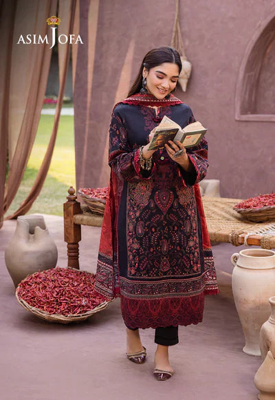 Asim Jofa | Prints Essentials | AJUB-12 - House Of Hania