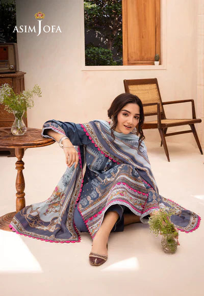 Asim Jofa | Prints Essentials | AJUB-14 - House Of Hania