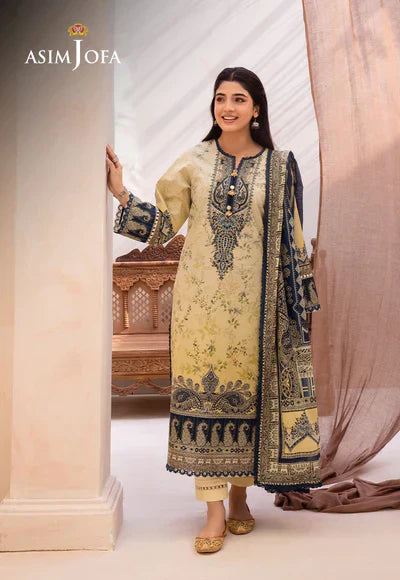 Asim Jofa | Prints Essentials | AJUB-15 - House Of Hania