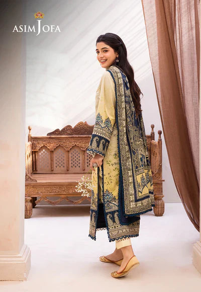Asim Jofa | Prints Essentials | AJUB-15 - House Of Hania