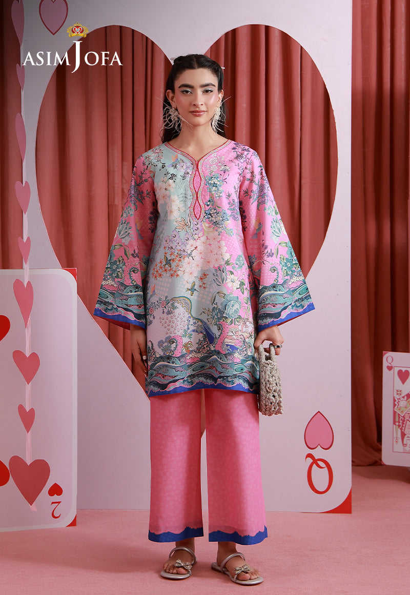 Asim Jofa | Ramadan Edit 26 | AJPB-268 Printed Lawn Stitched 2pcs - House Of Hania