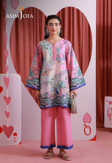 Asim Jofa | Ramadan Edit 26 | AJPB-268 Printed Lawn Stitched 2pcs - House Of Hania
