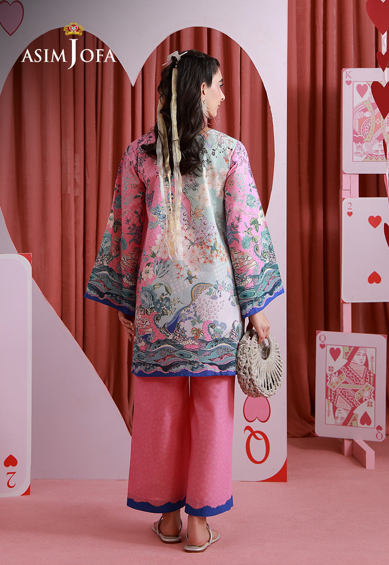 Asim Jofa | Ramadan Edit 26 | AJPB-268 Printed Lawn Stitched 2pcs - House Of Hania