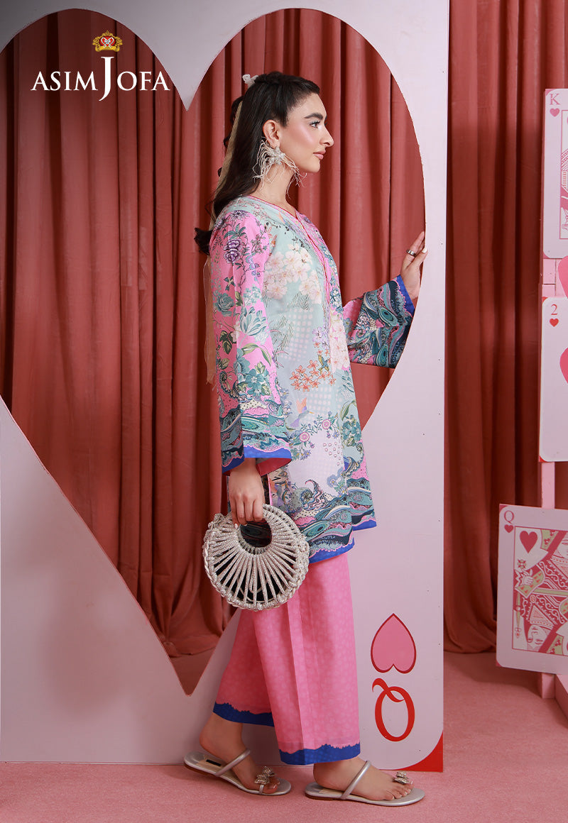 Asim Jofa | Ramadan Edit 26 | AJPB-268 Printed Lawn Stitched 2pcs - House Of Hania