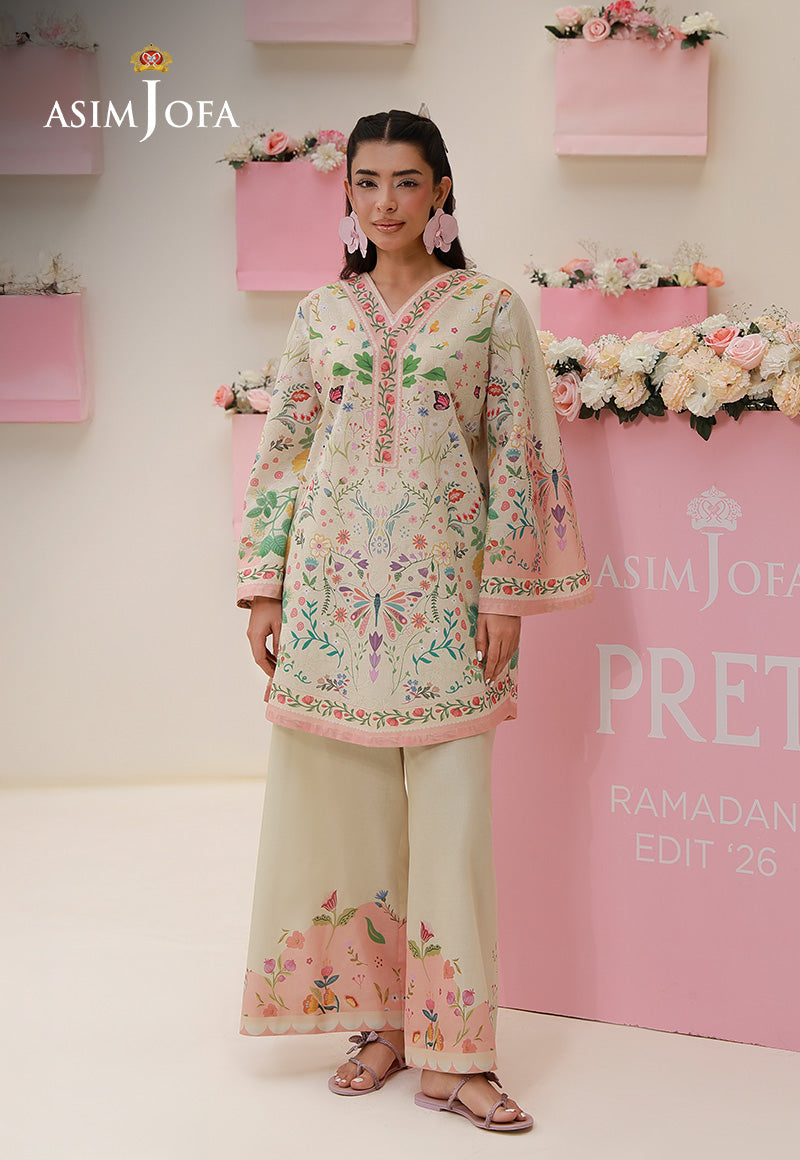 Asim Jofa | Ramadan Edit 26 | AJPB-269 Printed Lawn Stitched 2pcs - House Of Hania