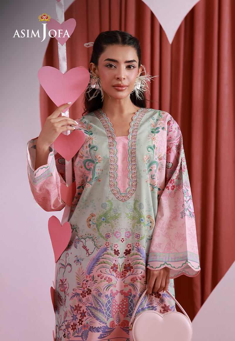 Asim Jofa | Ramadan Edit 26 | AJPB-271 Printed Lawn Stitched 2pcs - House Of Hania