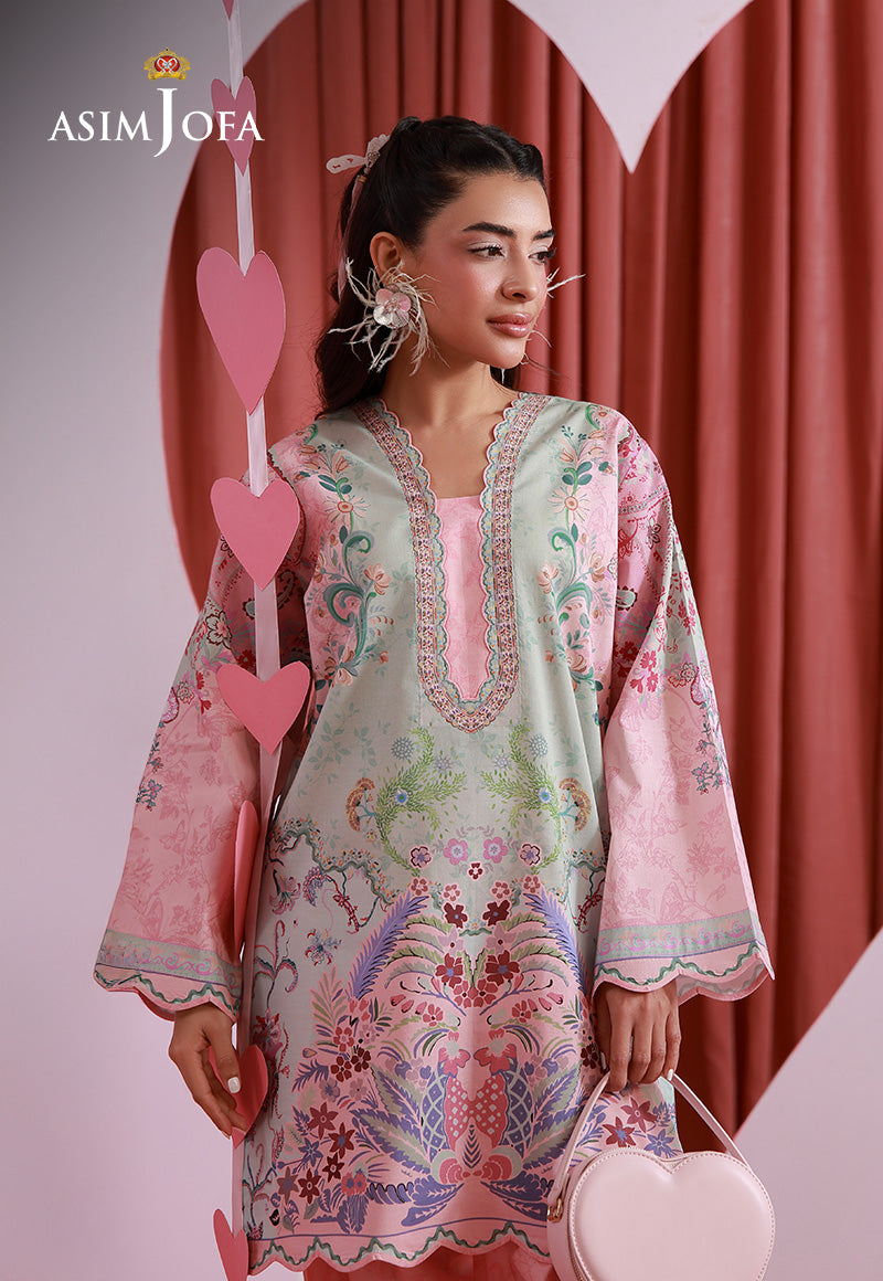 Asim Jofa | Ramadan Edit 26 | AJPB-271 Printed Lawn Stitched 2pcs - House Of Hania