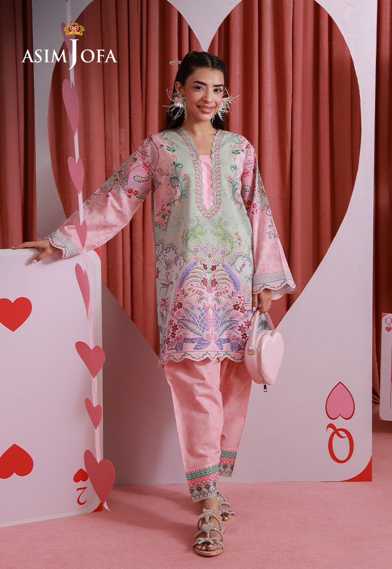 Asim Jofa | Ramadan Edit 26 | AJPB-271 Printed Lawn Stitched 2pcs - House Of Hania