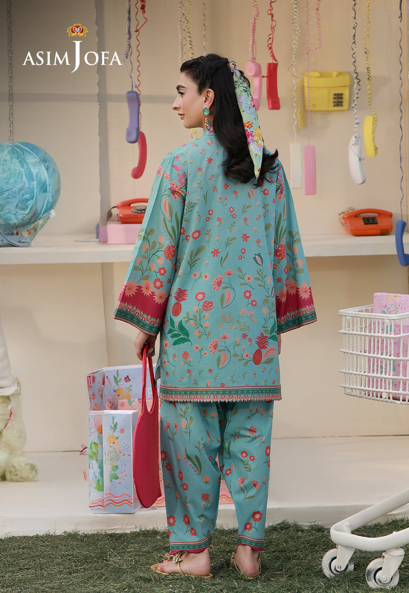 Asim Jofa | Ramadan Edit 26 | AJPB-272 Printed Lawn Stitched 2pcs - House Of Hania