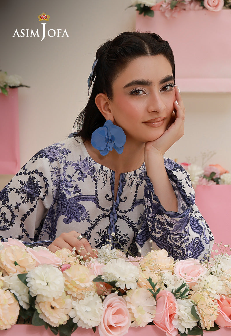 Asim Jofa | Ramadan Edit 26 | AJPB-274 Printed Lawn Stitched 2pcs - House Of Hania