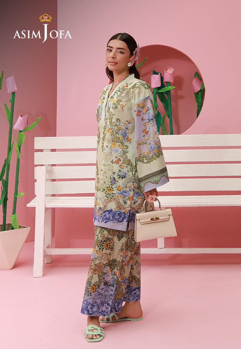 Asim Jofa | Ramadan Edit 26 | AJPB-275 Printed Lawn Stitched 2pcs - House Of Hania