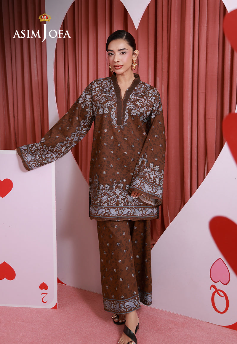 Asim Jofa | Ramadan Edit 26 | AJPB-308 Printed Lawn Stitched 2pcs - House Of Hania