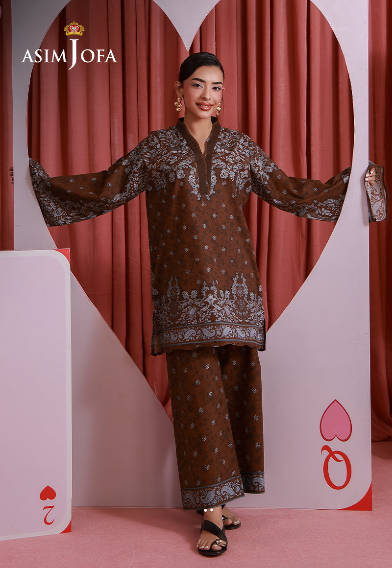 Asim Jofa | Ramadan Edit 26 | AJPB-308 Printed Lawn Stitched 2pcs - House Of Hania