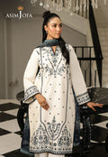 Asim Jofa | Summer Rhapsody |  AJMCH-02 EMBROIDERED CAMBRIC - House Of Hania