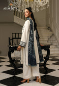 Asim Jofa | Summer Rhapsody |  AJMCH-02 EMBROIDERED CAMBRIC - House Of Hania