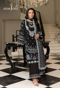 Asim Jofa | Summer Rhapsody |  AJMCH-06 EMBROIDERED LAWN - House Of Hania