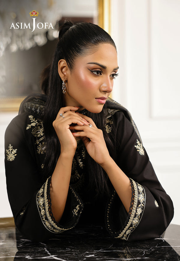 Asim Jofa | Summer Rhapsody | AJMCH-09 EMBROIDERED CAMBRIC - House Of Hania