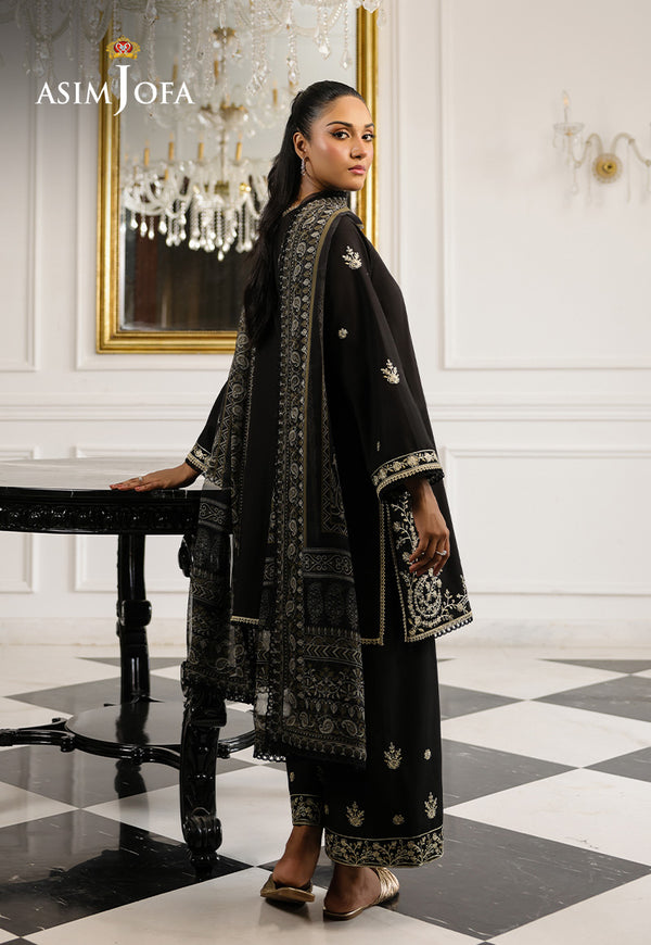 Asim Jofa | Summer Rhapsody | AJMCH-09 EMBROIDERED CAMBRIC - House Of Hania