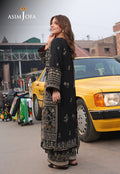 Asim Jofa | Summer Rhapsody | AJUBU-01 Embroidered Jacquard - House Of Hania