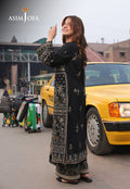 Asim Jofa | Summer Rhapsody | AJUBU-01 Embroidered Jacquard - House Of Hania