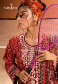 Asim Jofa | Summer Rhapsody | AJUBU-26 Printed Embroidered Lawn - House Of Hania