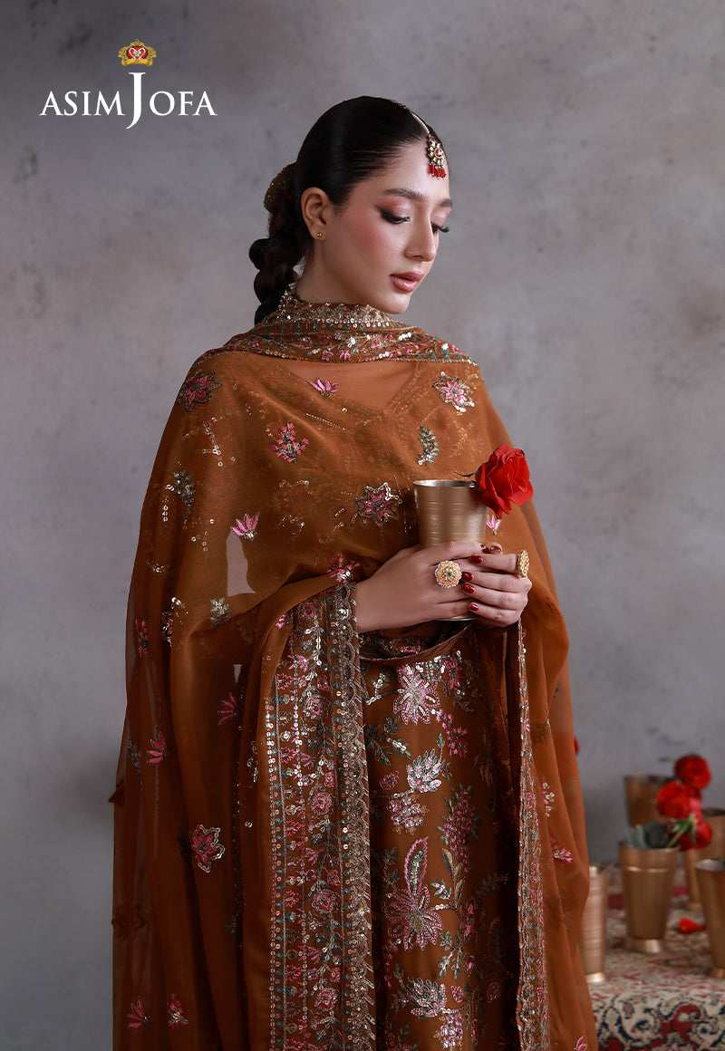 Asim Jofa | Wedding Festive Collection | AJULN-03 - House Of Hania
