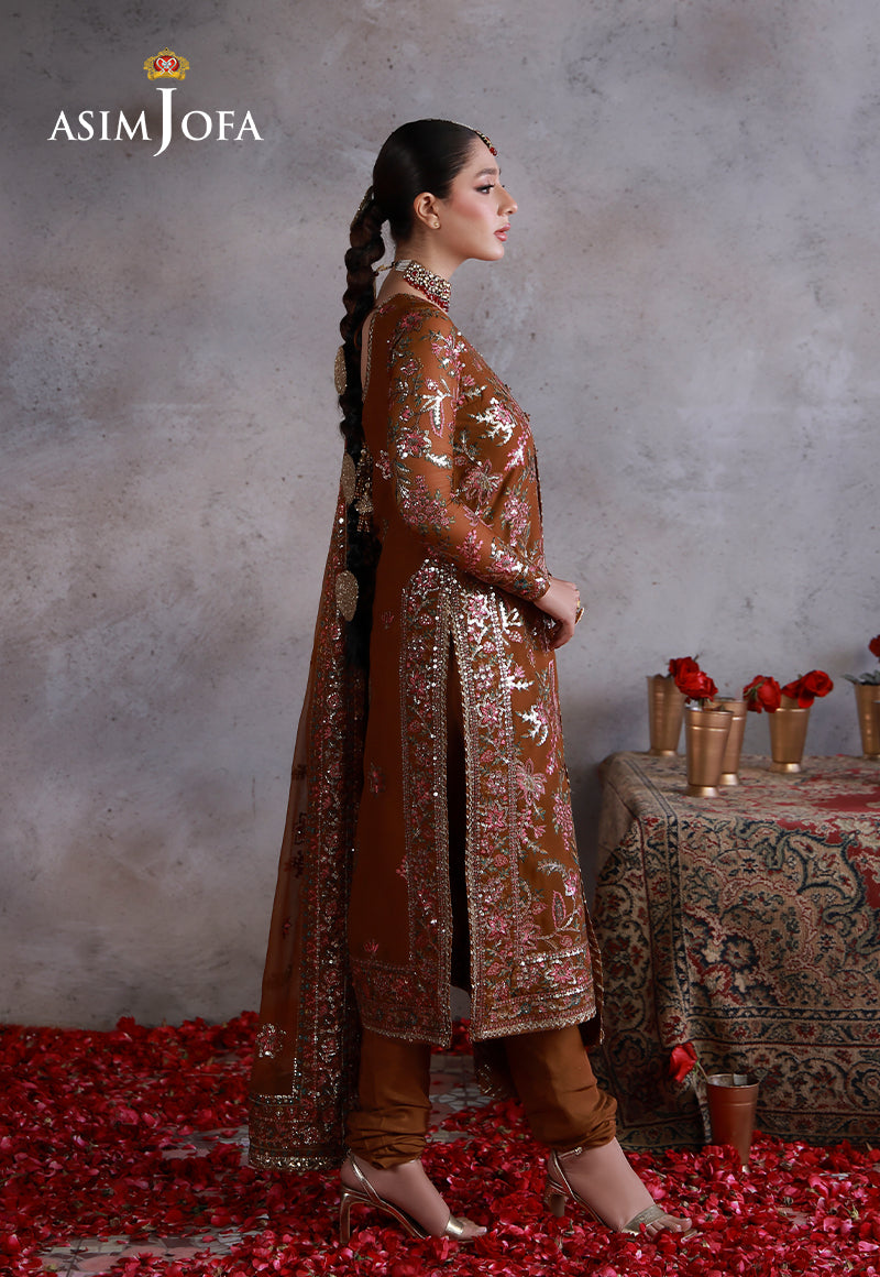 Asim Jofa | Wedding Festive Collection | AJULN-03 - House Of Hania