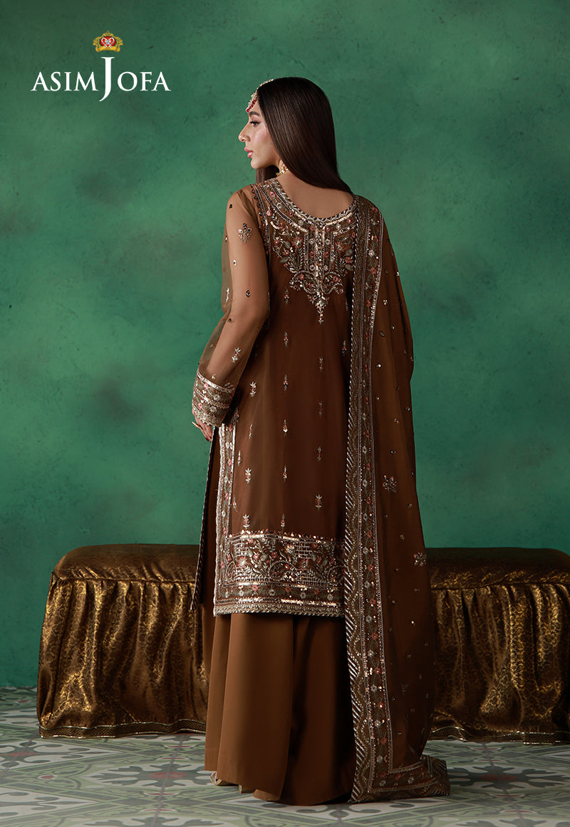 Asim Jofa | Wedding Festive Collection | AJULN-10 - House Of Hania